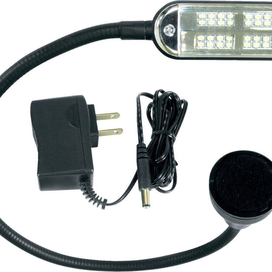 Middle Atlantic LT-GN-WL Gooseneck Magnetic LED Worklight, Scratch Resistant, Ultra-bright, 395 lm