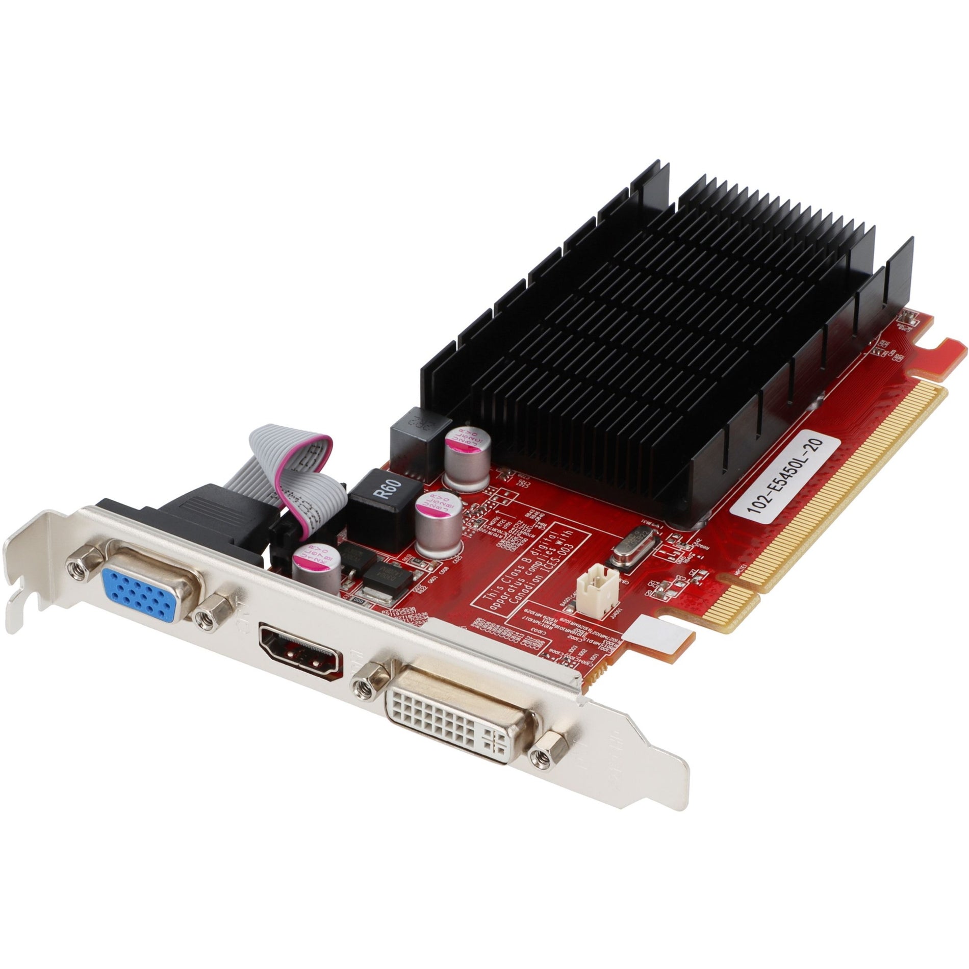 VisionTek 900356 Radeon HD 5450 Graphics Card, 2GB DDR3 SDRAM, DirectX 11.0, HDMI, VGA, DVI