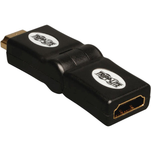 Tripp Lite P142-000-UD HDMI Adapter, 180° Swivel, Black