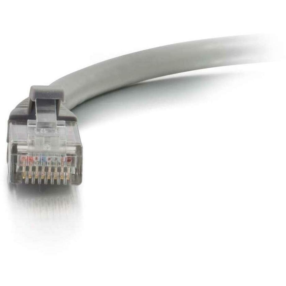 C2G 22016 15ft Cat6 Unshielded Ethernet Cable, Snagless UTP, Gray