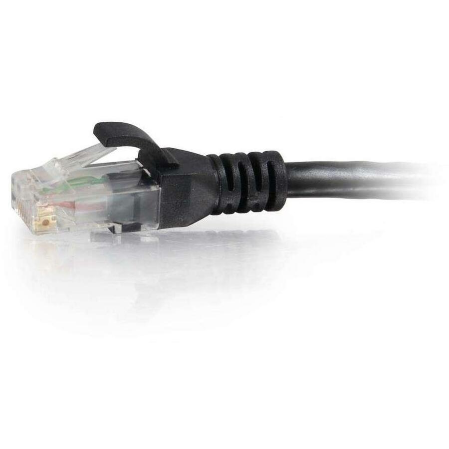 C2G 10294 10ft Cat6 Unshielded Ethernet Cable, Snagless, Black