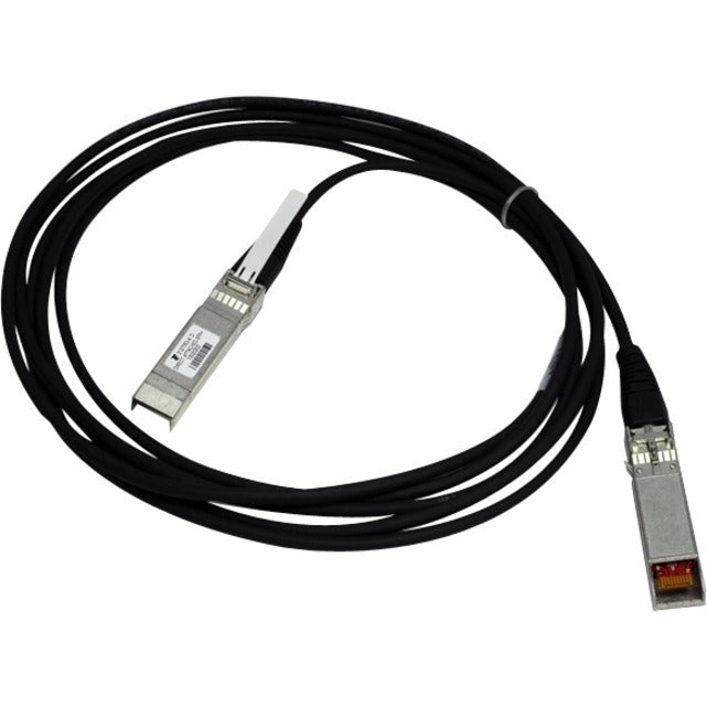 Allied Telesis AT-SP10TW1 SP10 Twinaxial Cable, 3.28 ft, Copper Conductor, SFP+ Network Connectors, Black