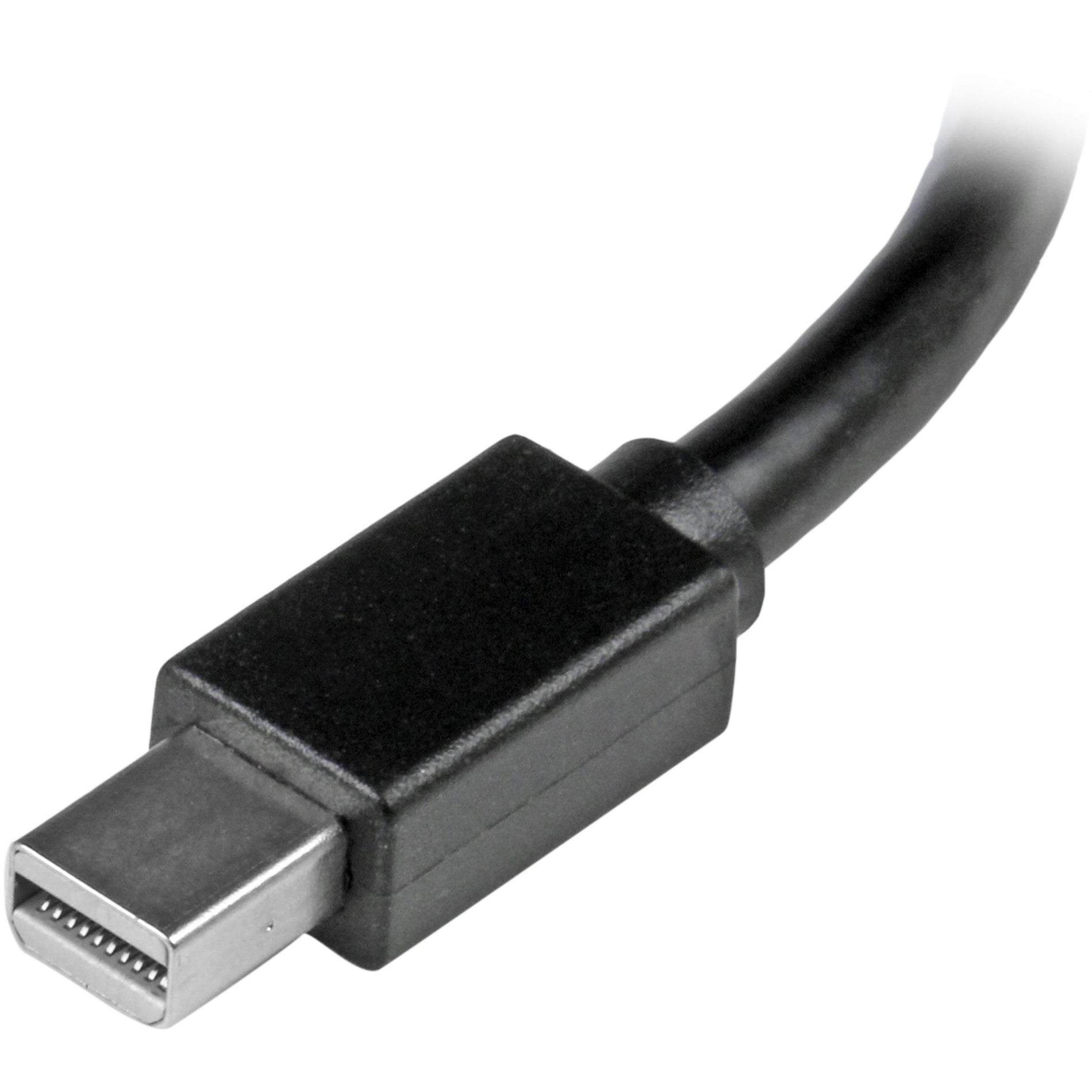 StarTech.com MDP2DPDVHD MDP to DP/DVI/HDMI Adapter, Passive, Black