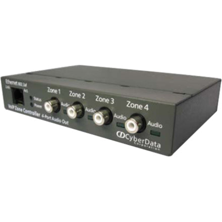 CyberData 011171 V3 VoIP Zone Controller, 2 Year Limited Warranty, SIP RFC 3261 Compatible, PoE Enabled