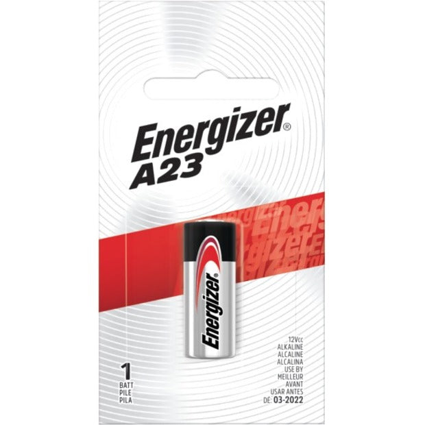 Energizer A23 A23BPZ Electronic 12V Alkaline Battery Multipurpose 1 Pack