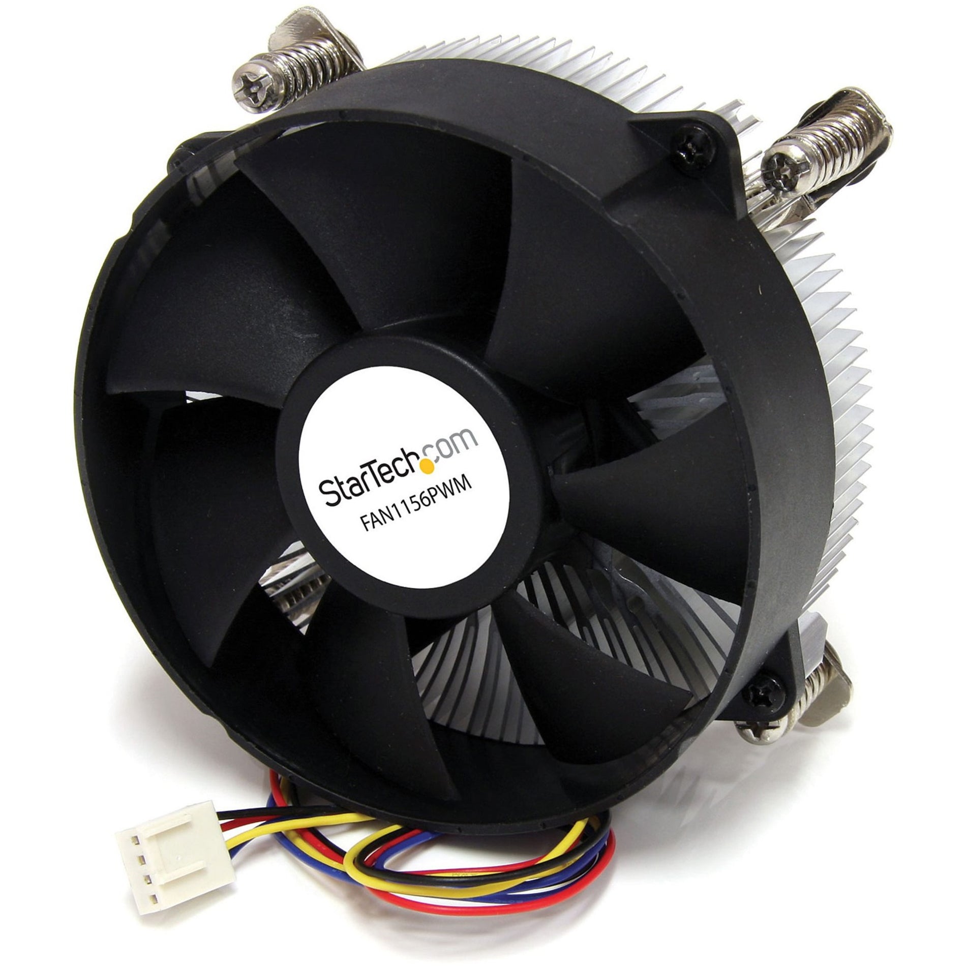 StarTech.com FAN1156PWM 95mm CPU Cooler Fan with Heatsink for Socket LGA1156/1155 with PWM, 2-Year Warranty, 65.60CFM Airflow
