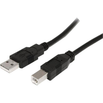 StarTech.com USB2HAB50CM 0.5m USB 2.0 A to B Cable - M/M, Data Transfer Cable, 1.64 ft, Black