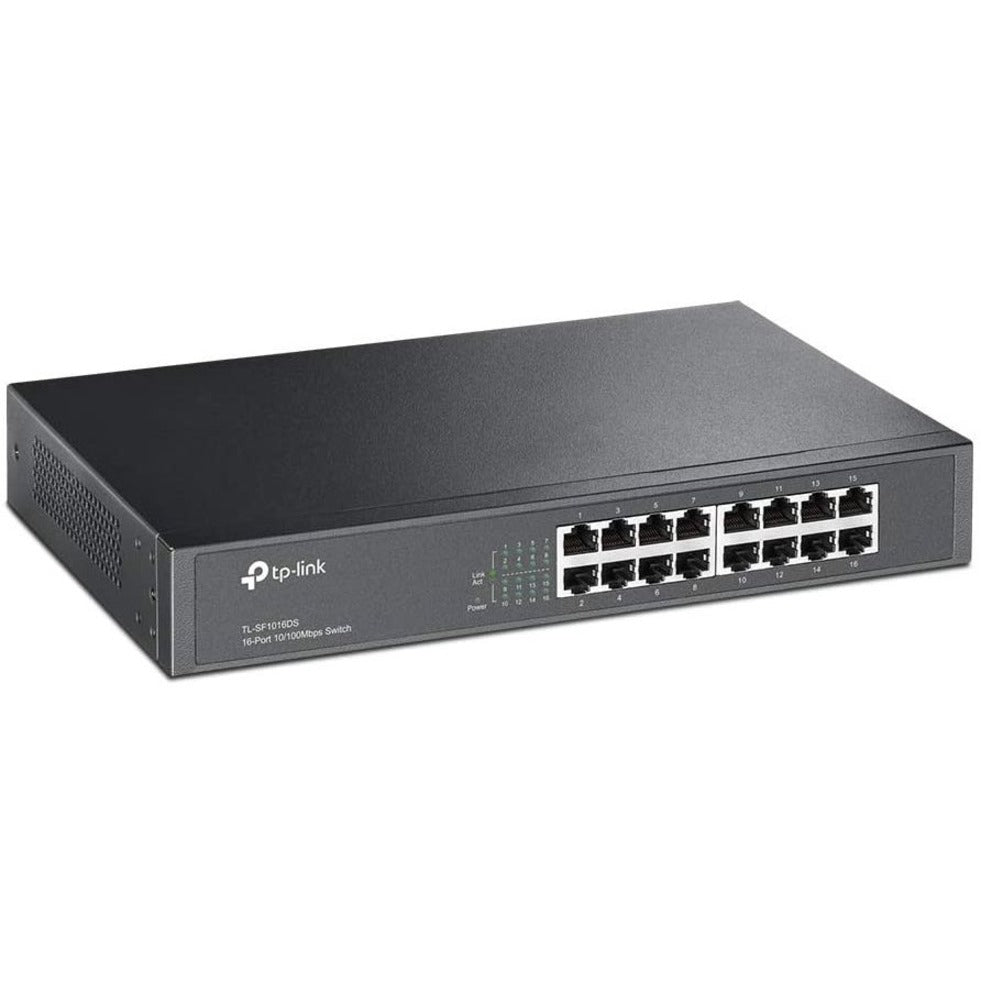 TP-Link 16-Port 10/100Mbps Desktop/Rackmount Switch [Discontinued]