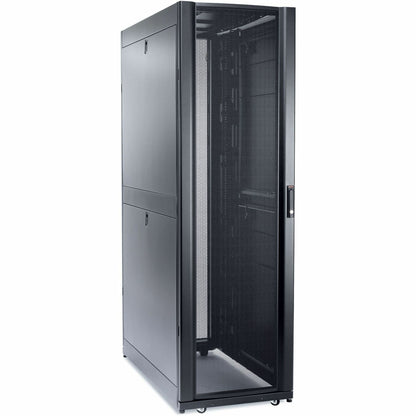 APC NetShelter SX 45U server rack cabinet with perforated front door and side panels-alternate-image1