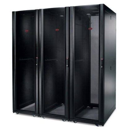 Three NetShelter SX cabinets in row configuration-alternate-image10