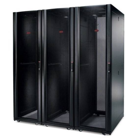 Three NetShelter SX cabinets in row configuration-alternate-image10