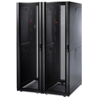 Two NetShelter SX cabinets showing baying configuration-alternate-image8