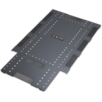 Top view of NetShelter SX rack cabinet roof showing cable management features-alternate-image2