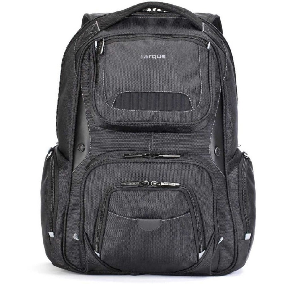 Targus TSB705US Legend IQ Backpack, Black Padded Shoulder Strap, 15