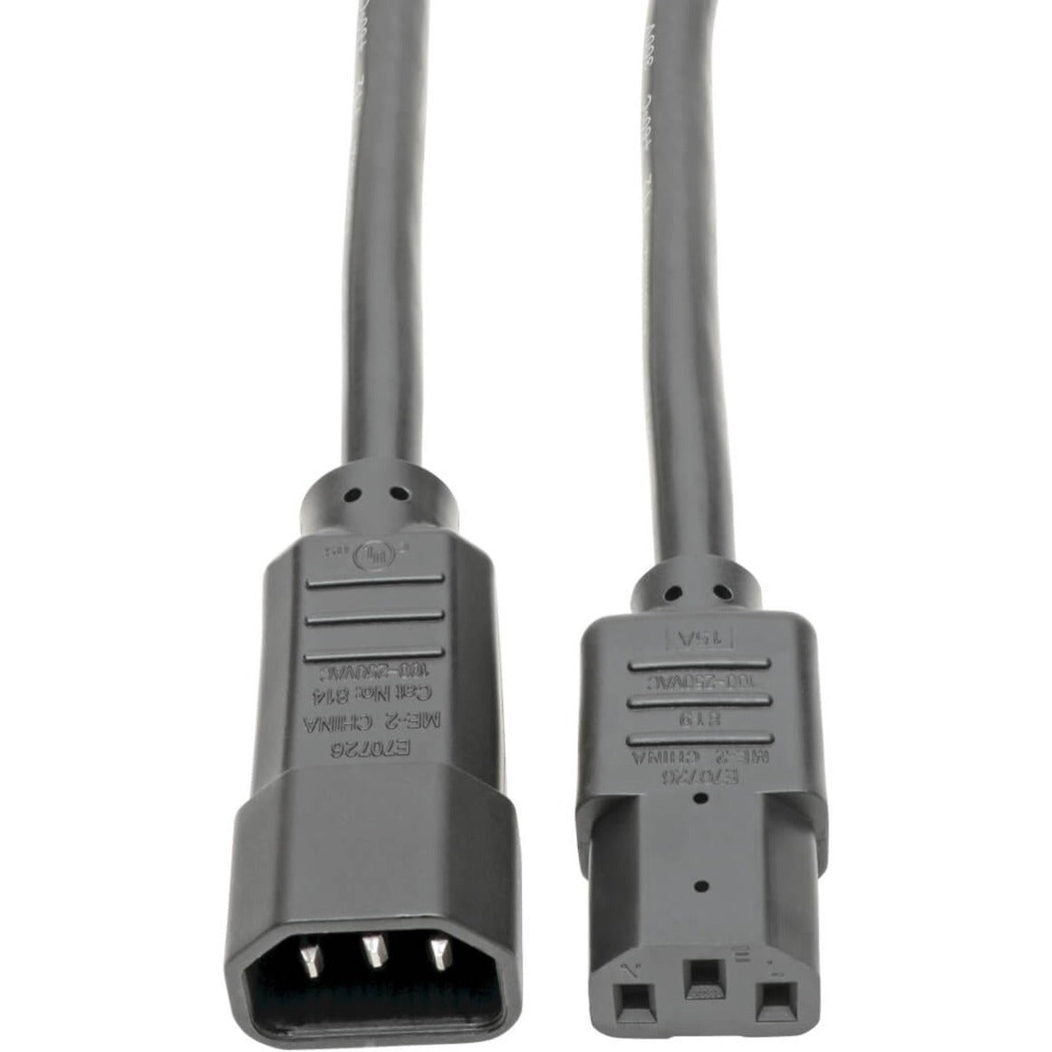 Tripp Lite P005-12N Power Interconnect Cord, 1 ft, 15A, 250V AC