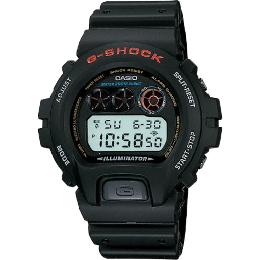 Casio DW6900-1V G-SHOCK Wrist Watch, Shock Resistant, Water Resistant, Flash Alert, Stopwatch, Countdown Timer