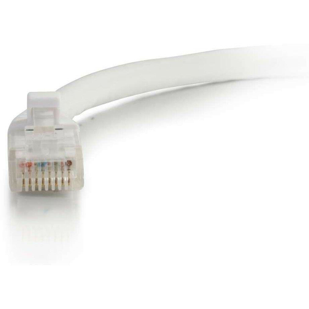 C2G 25428 10ft Cat5e Unshielded Ethernet Cable, White