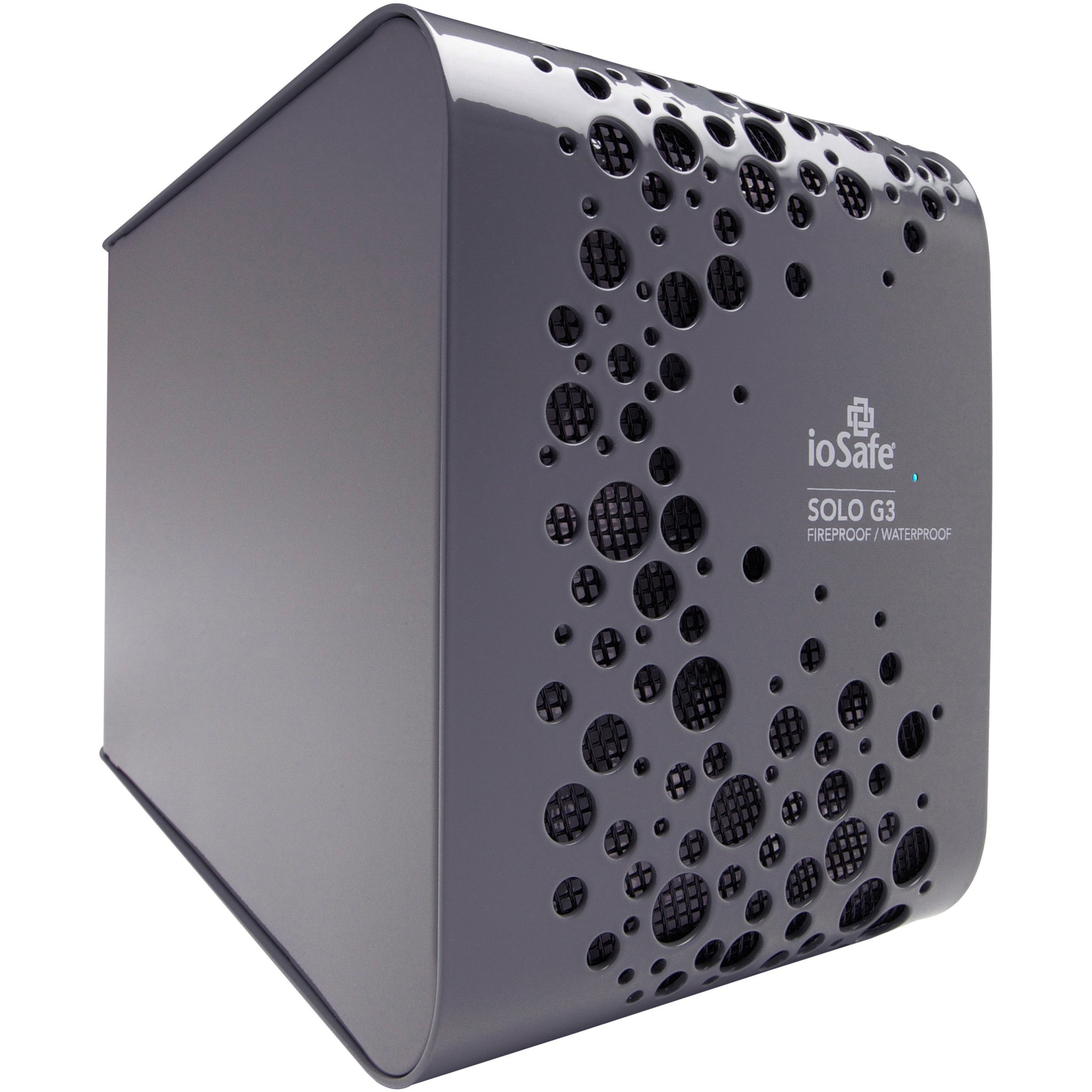 ioSafe SK3TB Solo G3 3 TB USB 3.0 Fireproof and Waterproof External Hard Drive, Data Recovery Service Included