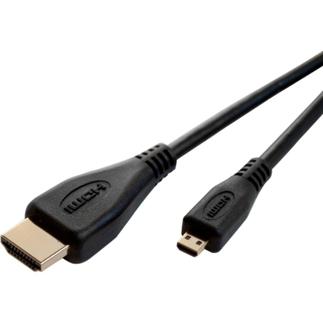 Comprehensive HD-AD3EST Standard Series HDMI A To HDMI D Cable 3ft, 10.2 Gbit/s Data Transfer Rate, Gold Plated Connectors