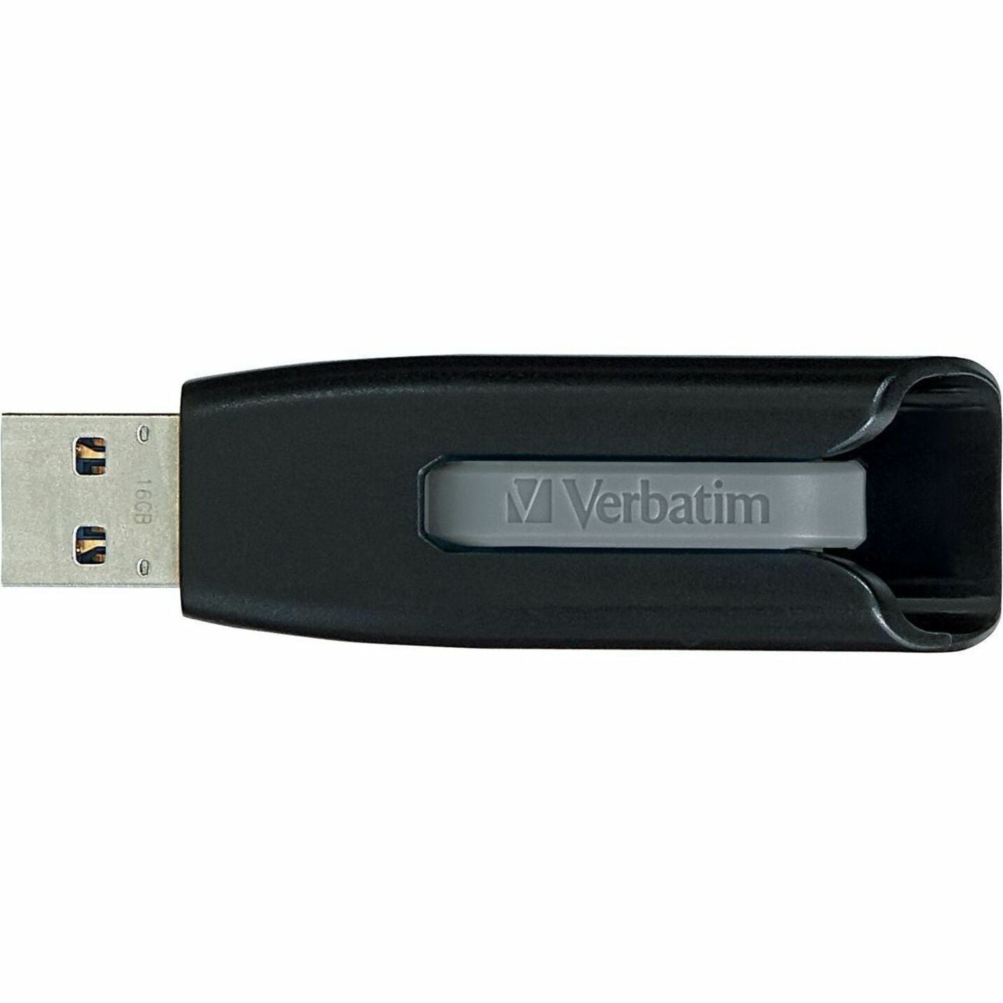 Microban 49172 Store 'n' Go V3 USB Drive, 16GB, Gray