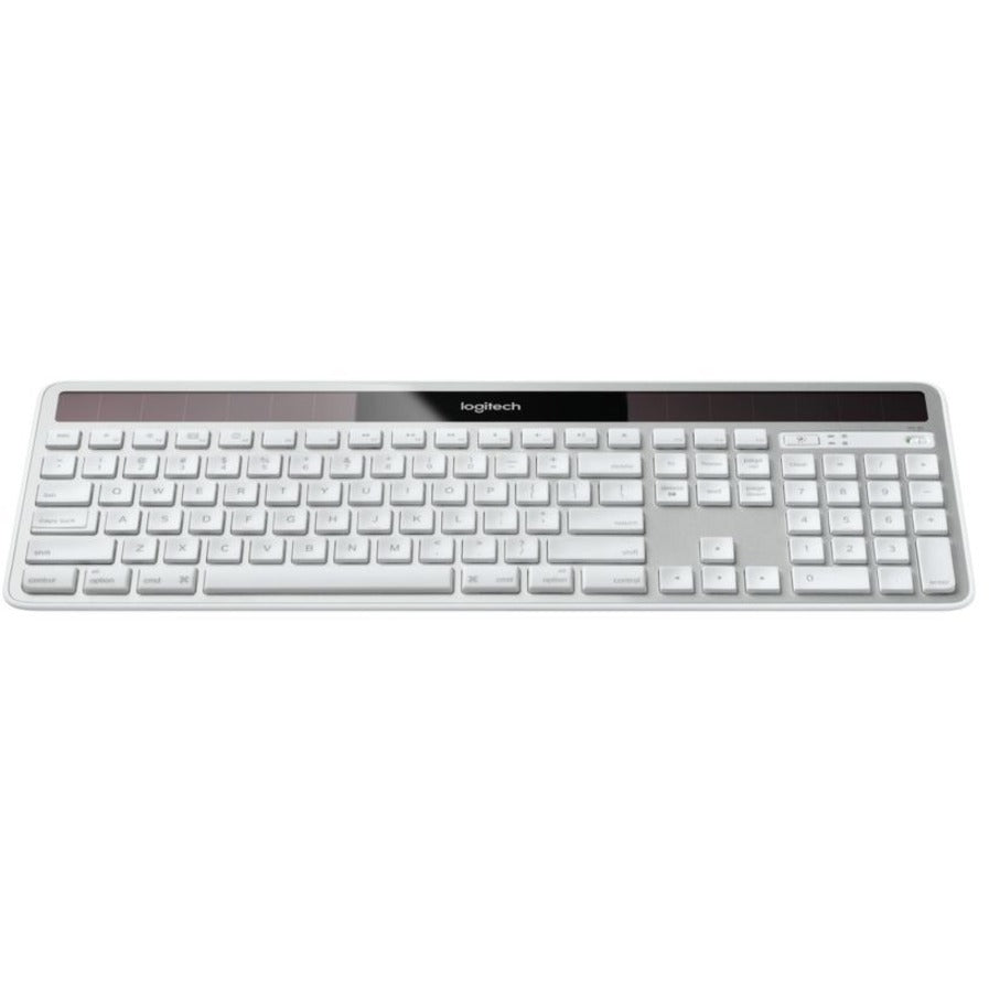 Logitech 920-003677 Wireless Solar Keyboard K750 for Mac, Slim, Rechargeable, Quiet Keys