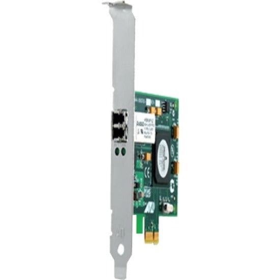 Allied Telesis AT-2711FX/LC-901 Fast Ethernet Fiber Network Interface Card with PCI-Express, 100Mbps PCIe Fiber Adapter Card and LC Connector