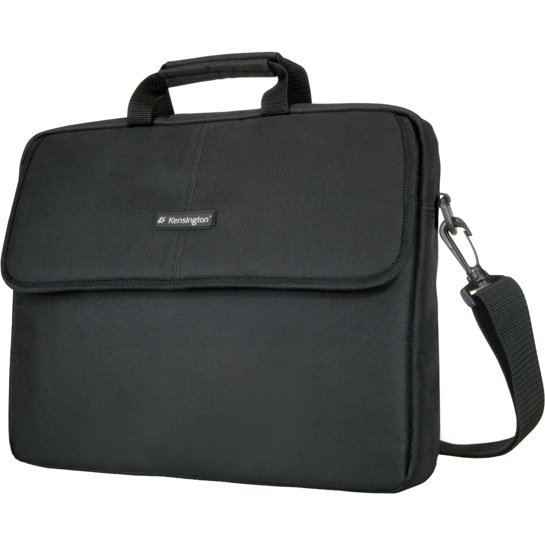 Kensington K62567USA Simply Portable SP17 Classic Laptop Sleeve - 17"/43.3cm, Black