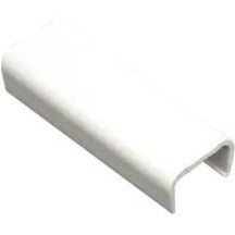 ICC ICRW33JCWH 1 1/4" Cable Raceway Joint Cover, White Styrene