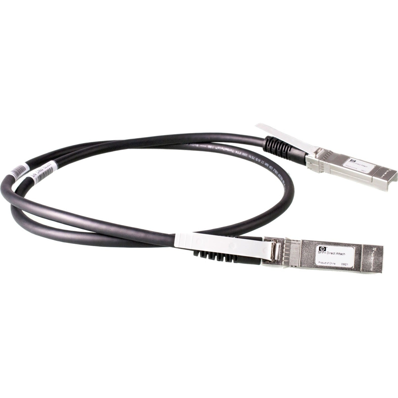 HPE JD096C X240 10G SFP+ to SFP+ 1.2m Direct Attach Copper Cable, 3.94 ft