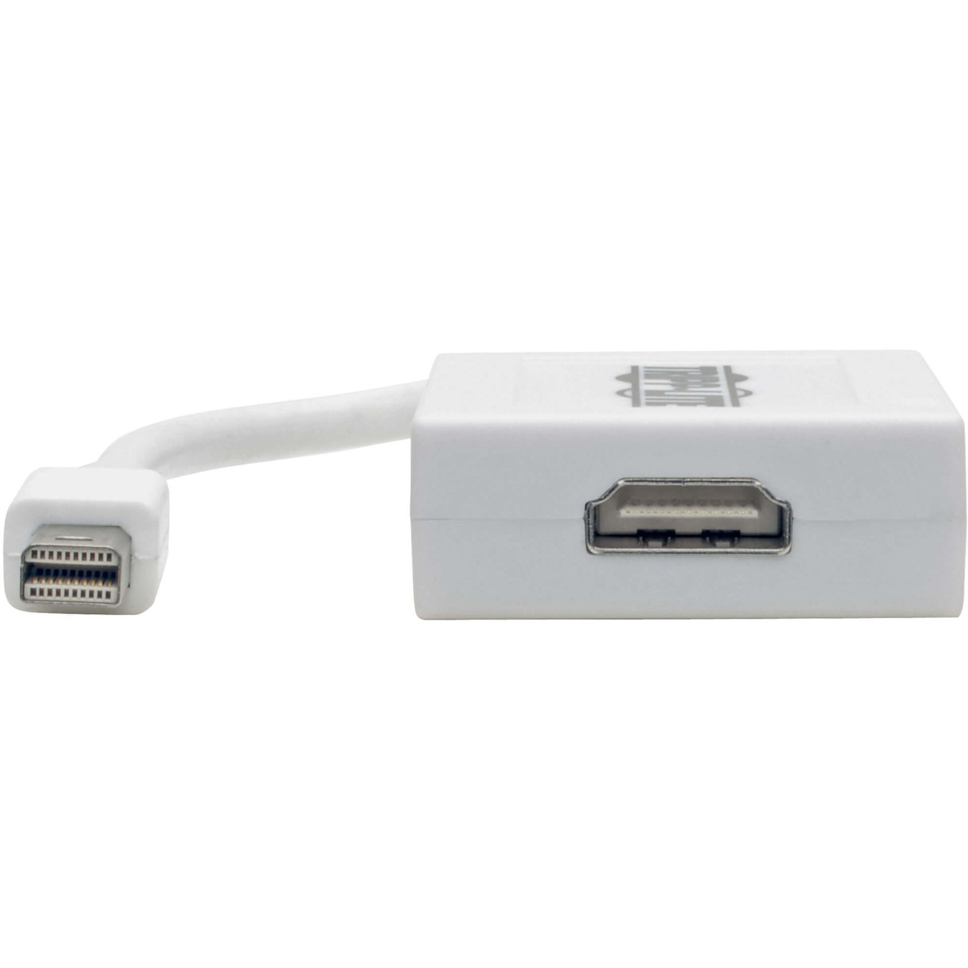 Tripp Lite P137-06N-HDMI Mini DisplayPort to HDMI Adapter, White - Connect Your Mac or PC to a HDMI Monitor