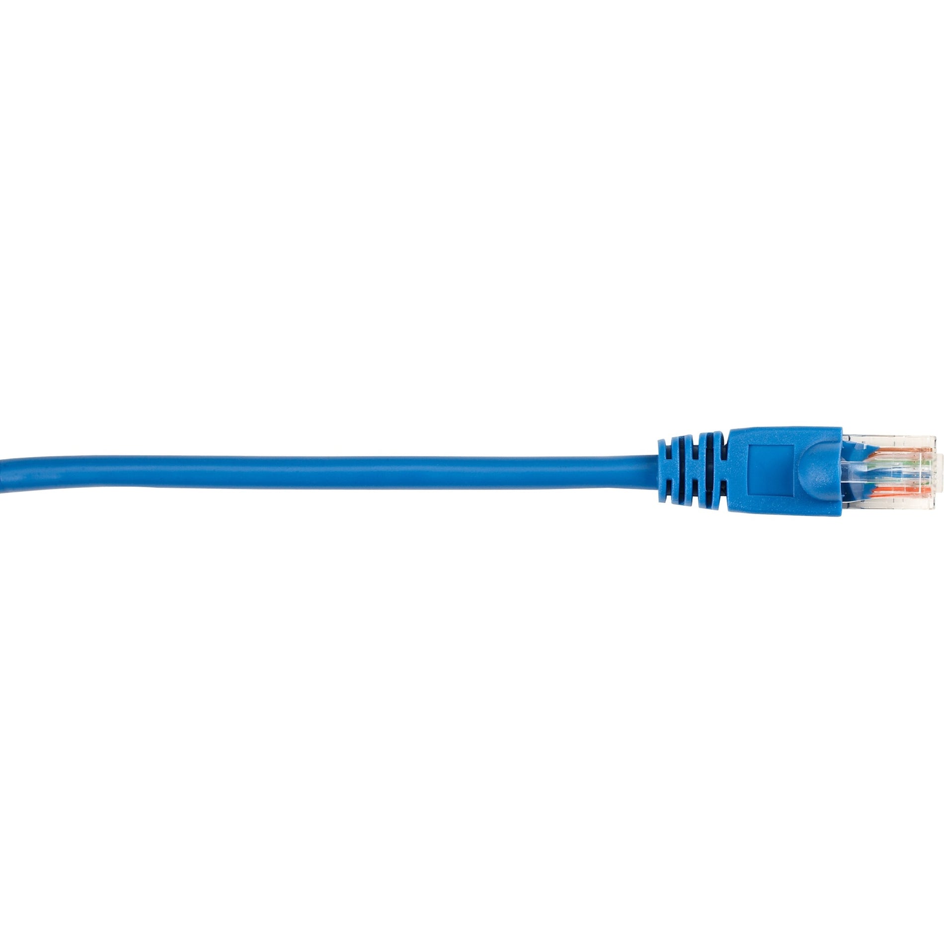Black Box CAT5EPC-020-BL Connect Cat.5e UTP Patch Network Cable, 20 ft, Snagless, 1 Gbit/s, Blue