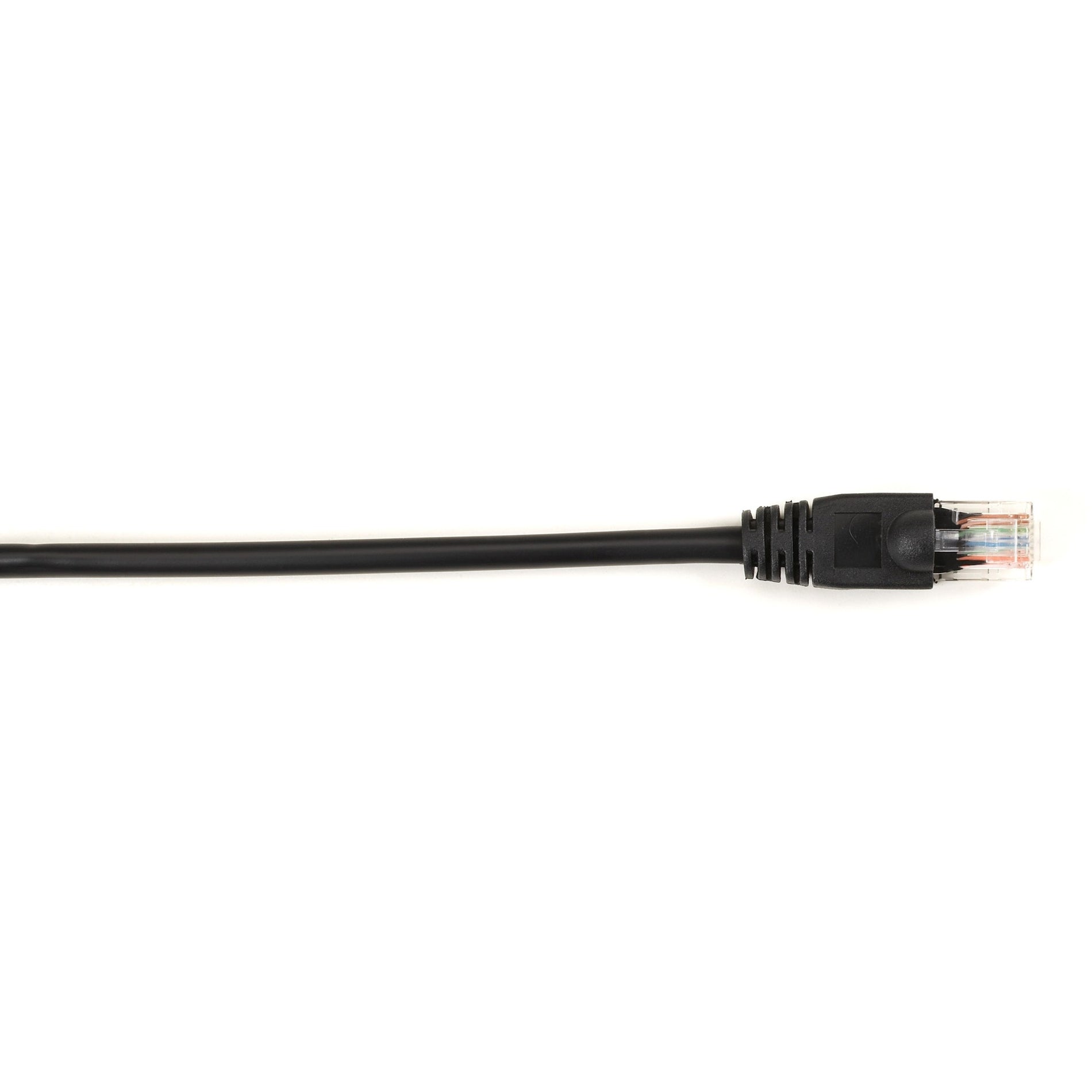 Black Box CAT6PC-020-BK Connect Cat.6 UTP Patch Network Cable, 20 ft, Snagless, 1 Gbit/s, Gold Plated
