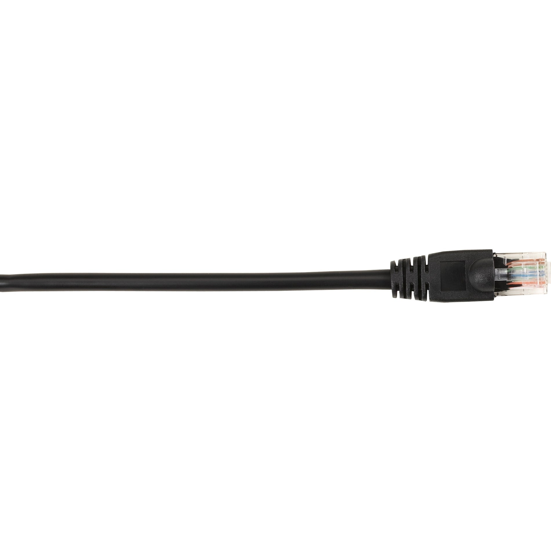 Black Box CAT5EPC-001-BK Connect Cat.5e UTP Patch Network Cable, 1 ft, Snagless, 1 Gbit/s