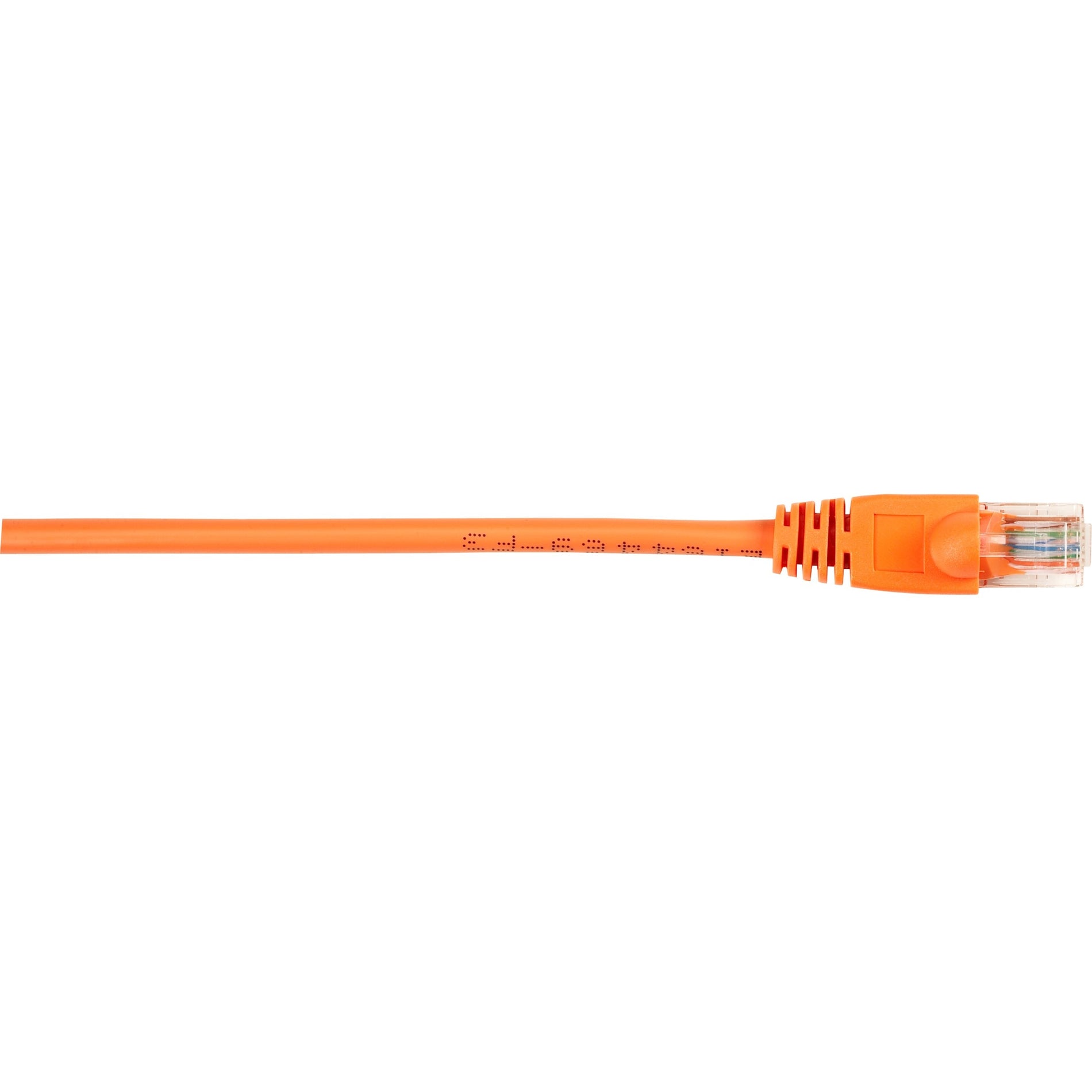 Black Box CAT5EPC-005-OR Connect Cat.5e UTP Patch Network Cable, 5 ft, Snagless, 1 Gbit/s Data Transfer Rate