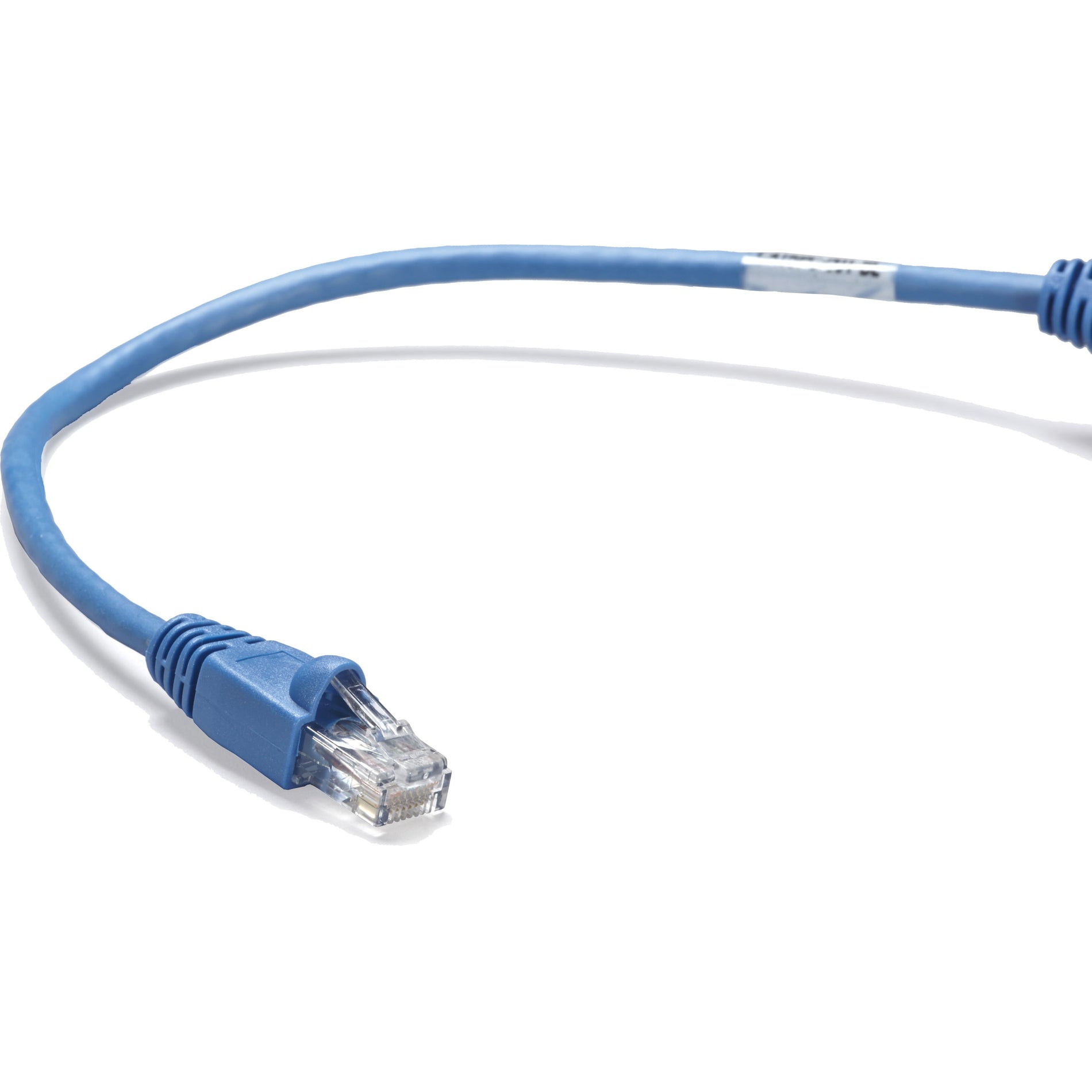 Black Box CAT6PC-001-BL Connect Cat.6 UTP Patch Network Cable, 1 ft, Snagless, 1 Gbit/s, Blue