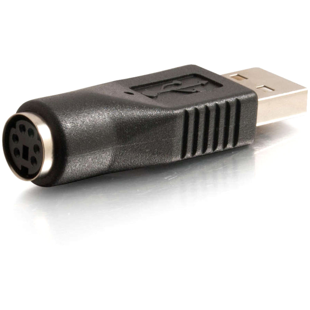 C2G 27277 USB to PS/2 Keyboard / Mouse Adapter Converter - M/F, Plug and Play Compatibility