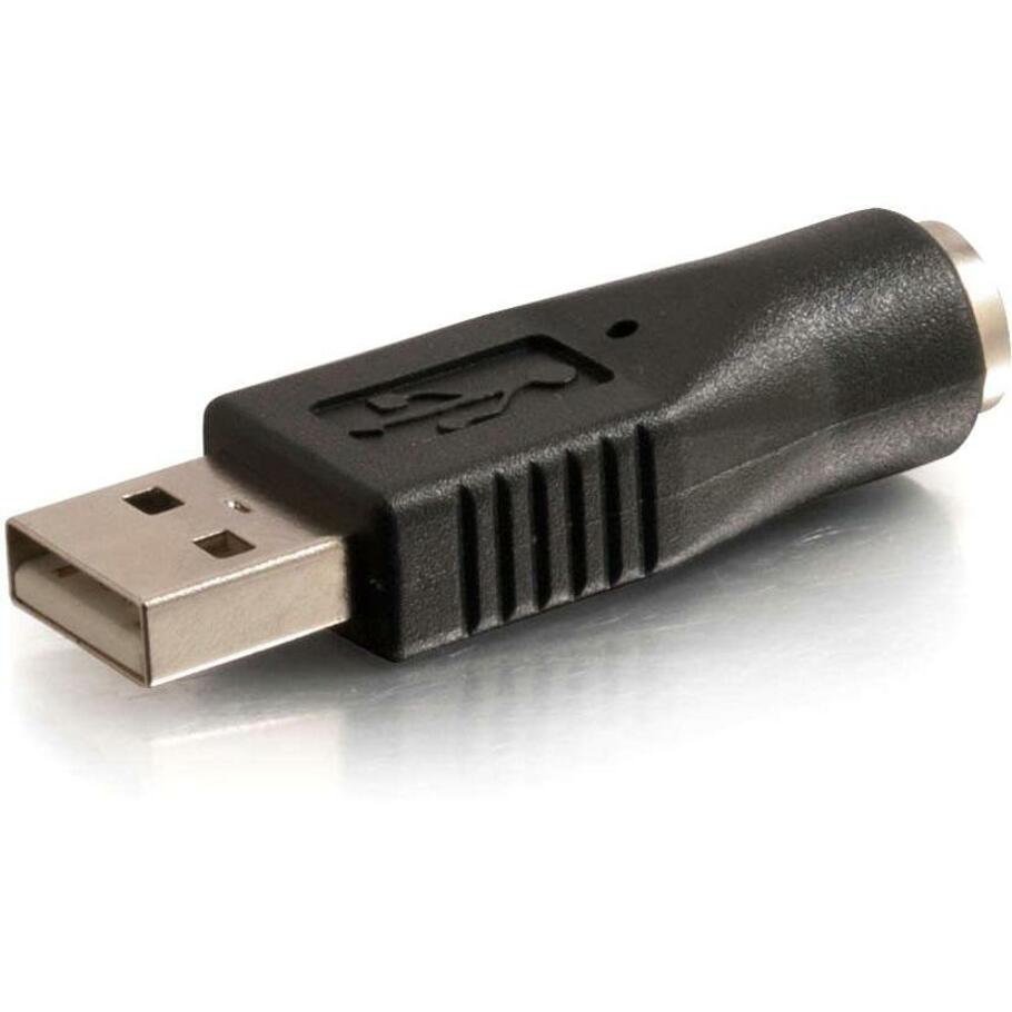 C2G 27277 USB to PS/2 Keyboard / Mouse Adapter Converter - M/F, Plug and Play Compatibility