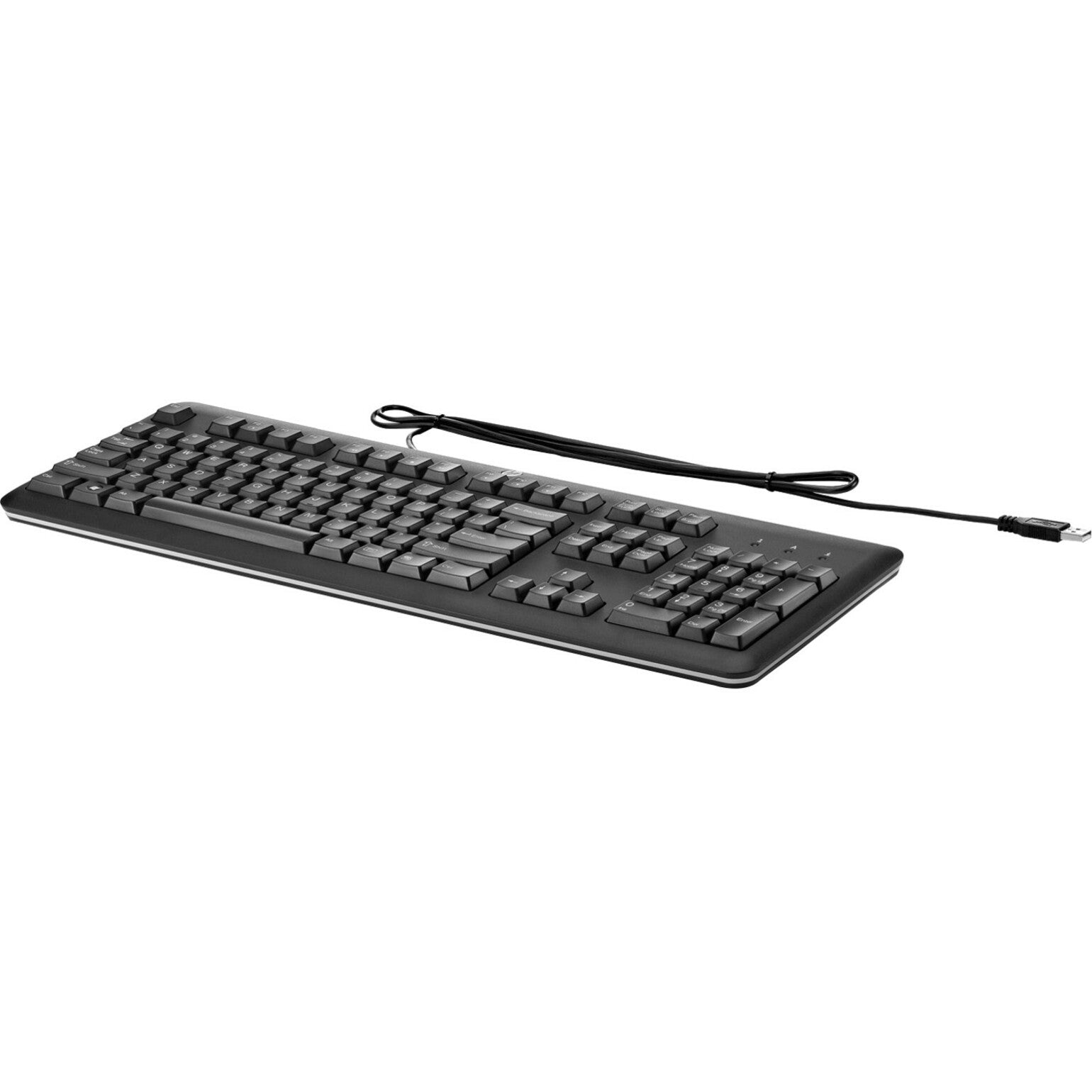HP USB Keyboard US, Spill Drain, 6 ft Cable, English Localization