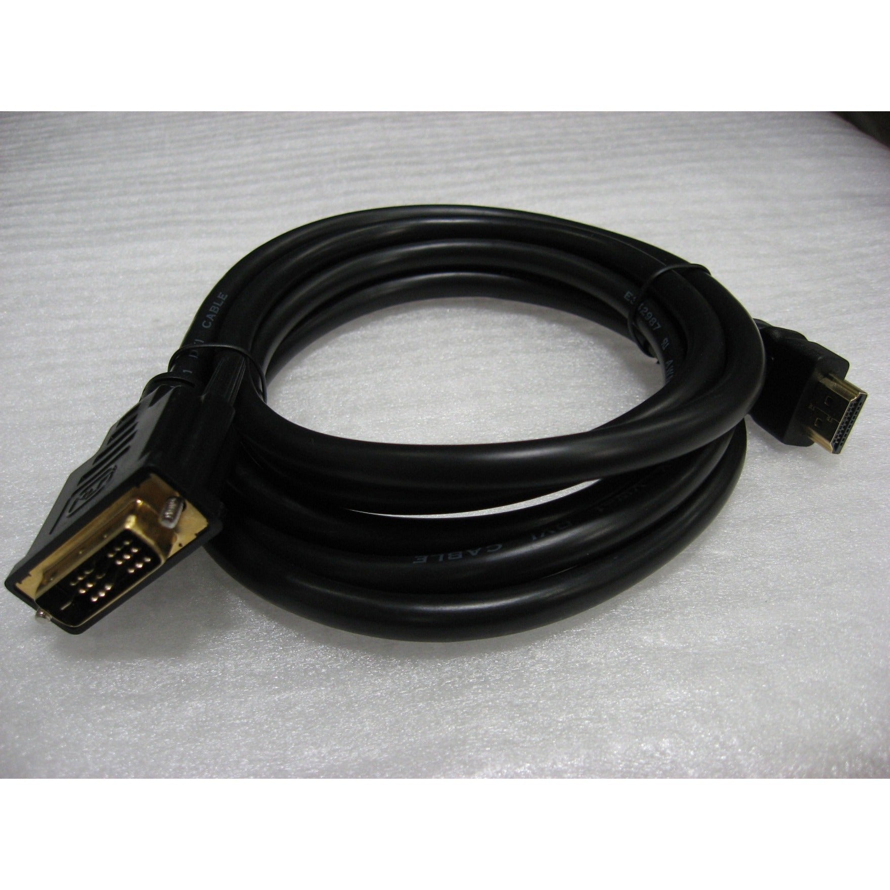 ViewSonic CB-00008948 Cable HDMI To DVI 1.8M(GLET), High-Quality Video Connection for Monitors and Video Devices