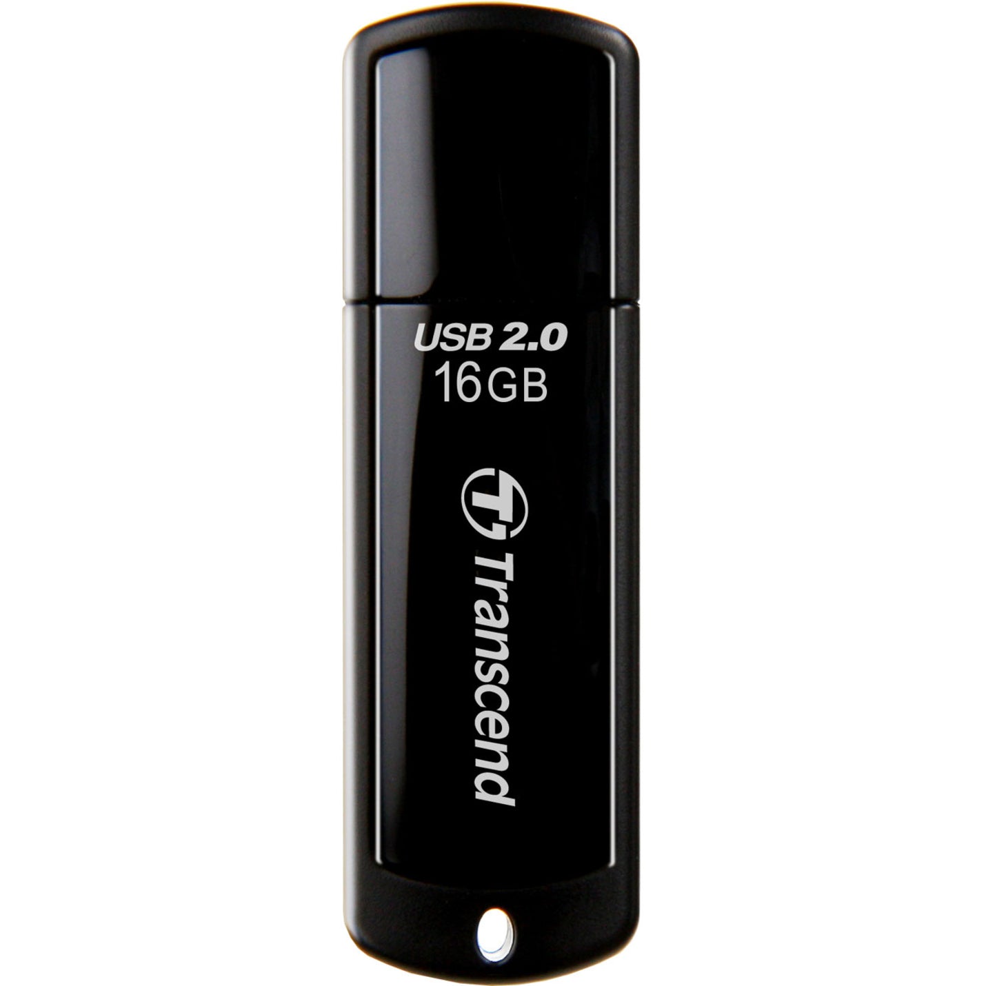 Transcend TS16GJF350 16GB JetFlash 350 USB 2.0 Flash Drive, Password Protection, Black