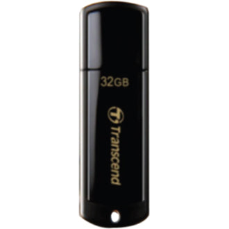 Transcend TS32GJF350 32GB JetFlash 350 USB 2.0 Flash Drive, Password Protection, Black