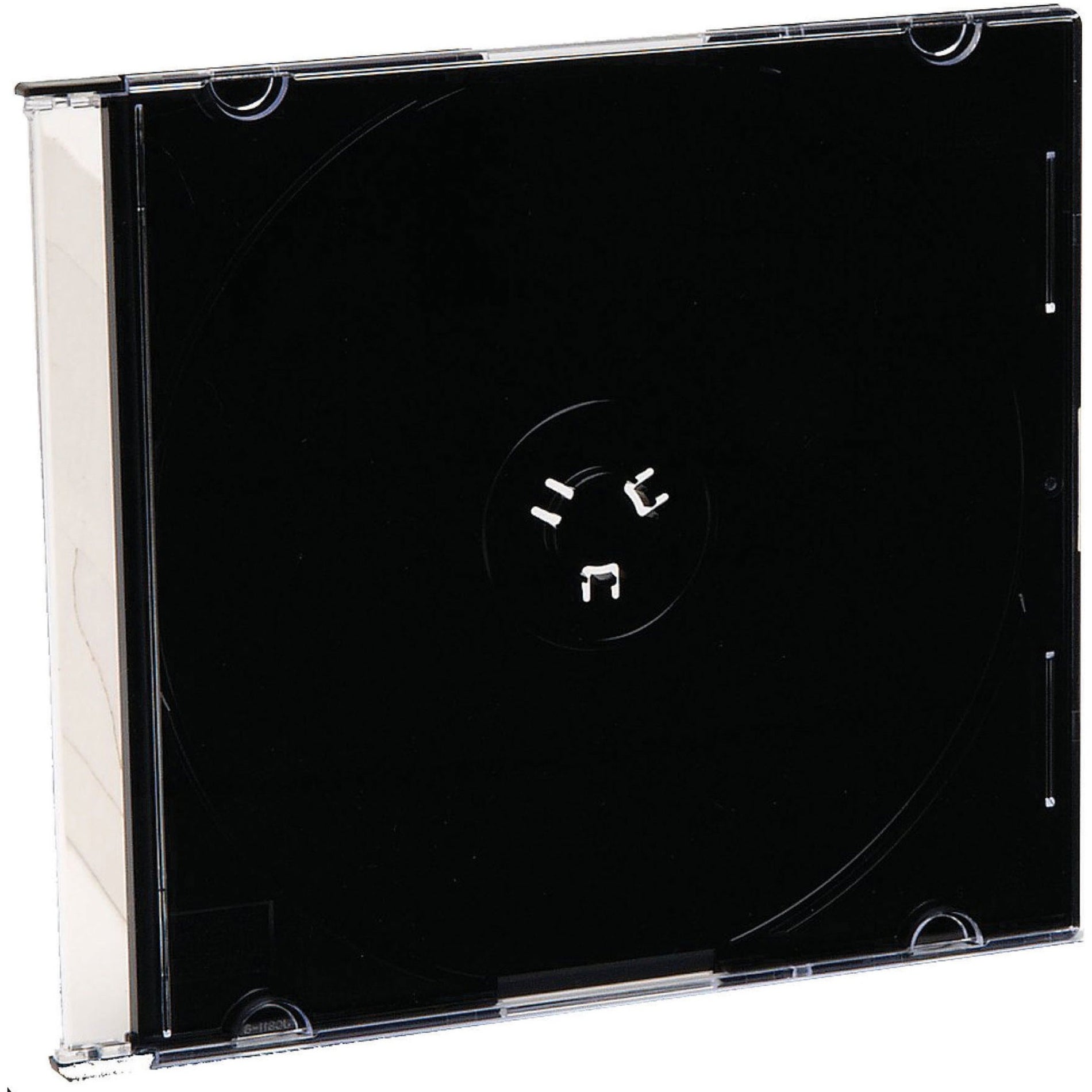 Verbatim 94868 CD/DVD Slim Storage Case, Black, 200pk (bulk)