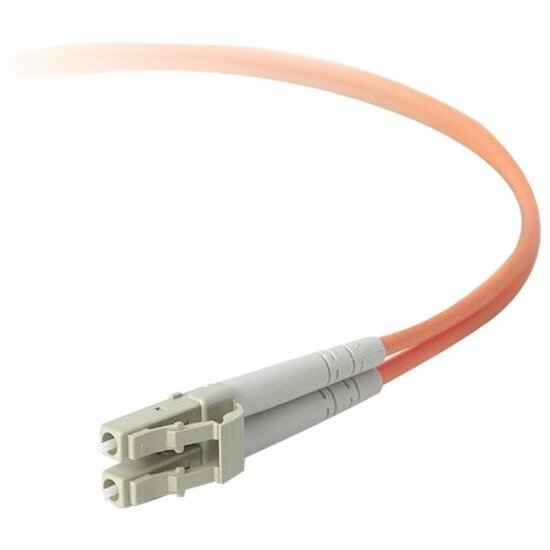 Belkin F3F004-02M Fiber Optic Network Cable, 6.56 ft, Multi-mode, Aqua