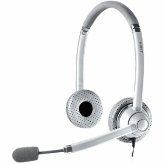 Jabra 7593-829-209 UC Voice 750 Headset, Binaural Over-the-head USB Wired Stereo Headset with Boom Microphone, Noise Canceling