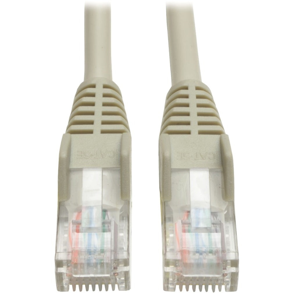 Tripp Lite N001-006-GY 6-ft. Cat5e 350MHz Snagless Molded Cable (RJ45 M/M), Gray