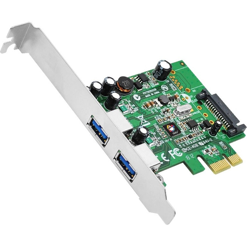 SIIG JU-P20612-S1 DP 2-Port USB 3.0 PCIe, High-Speed Data Transfer and Easy Connectivity