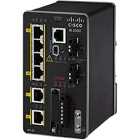 Cisco IE-2000-4TS-G-B Ethernet Switch, Fast Ethernet, 4 Network Ports, Power Supply