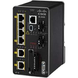Cisco IE-2000-4T-B Ethernet Switch, Fast Ethernet, 4 Network Ports, Power Supply, Manageable