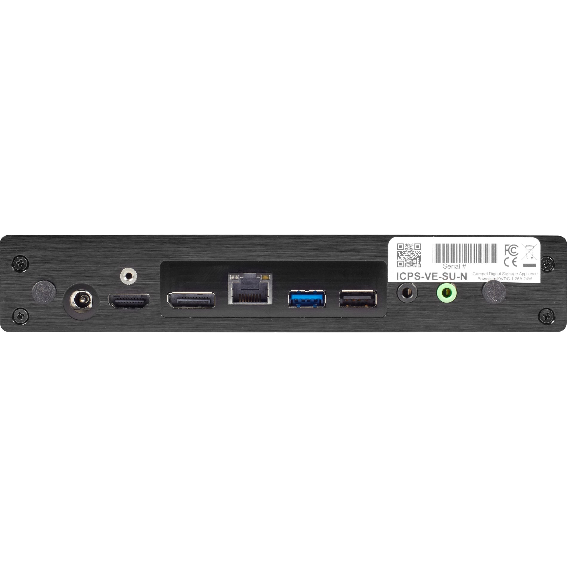 Black Box ICPS-VE-SU-N iCompel Digital Signage 4K 15-Zone Media Player - 128-GB, VESA Subscriber