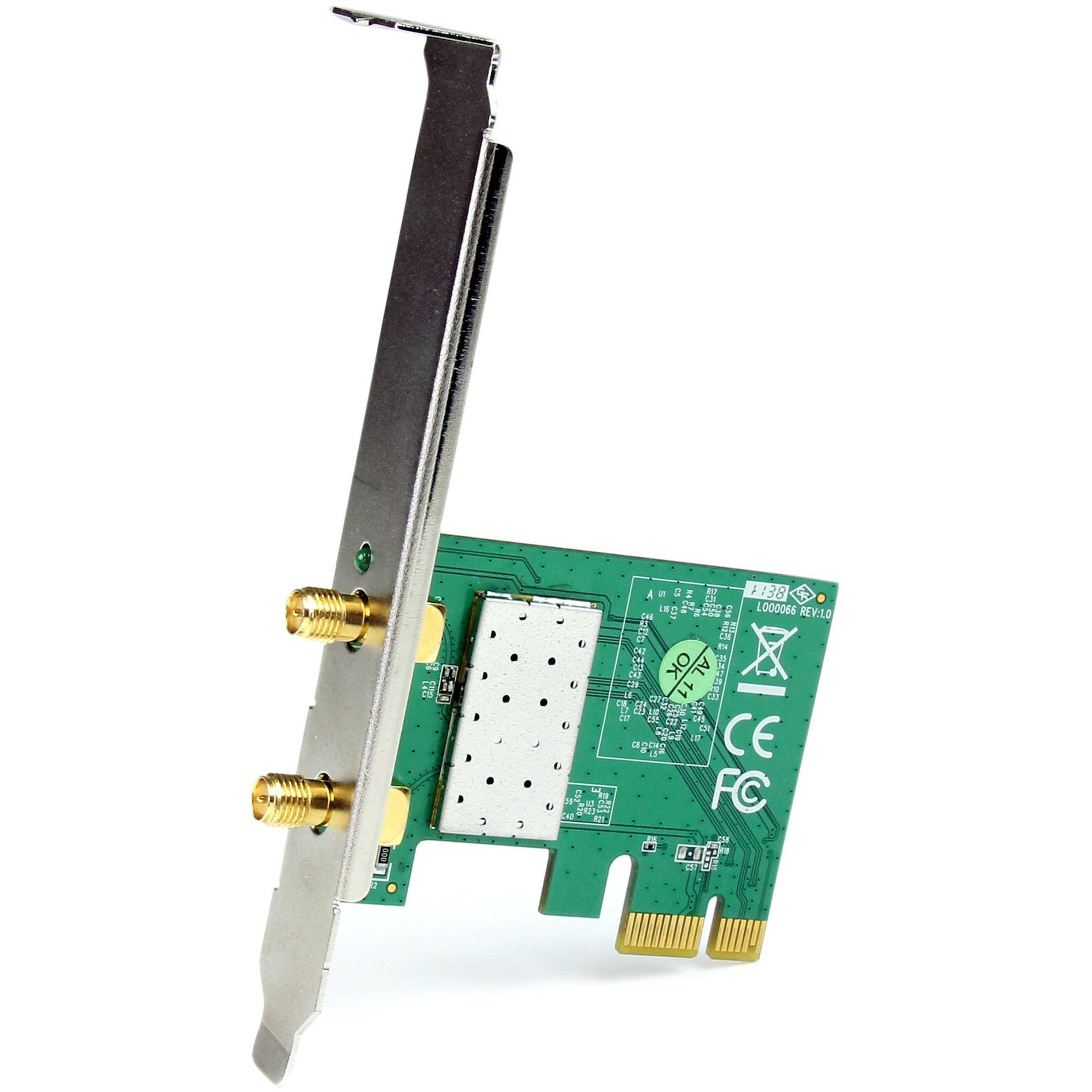 StarTech.com PEX300WN2X2 PCI Express Wireless N Adapter - 300 Mbps PCIe 802.11 b/g/n Network Adapter Card, Reliable Wi-Fi Connectivity for Desktop Computers